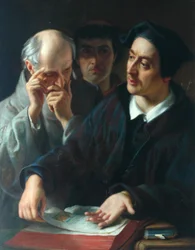 Melanchthon, Expliquant un texte, 1863